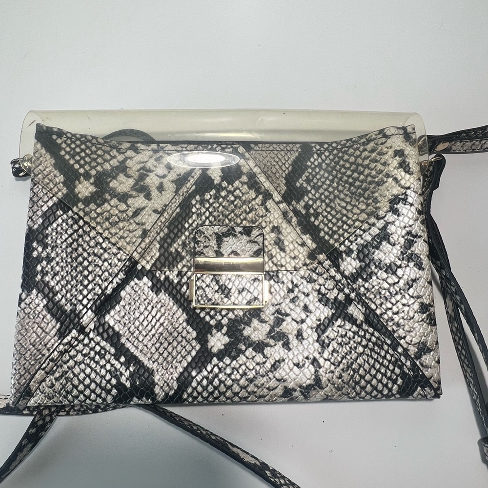 Aldo Snakeskin Pattern Crossbody Bag